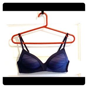 Madeline Kelly navy no underwire bra